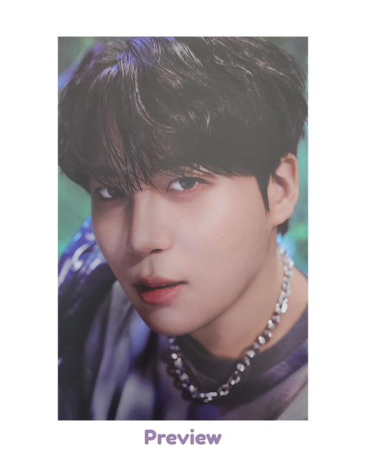 Jongho Photobook incl. Z ver. Postcard Golden Hour part 5 ATEEZ