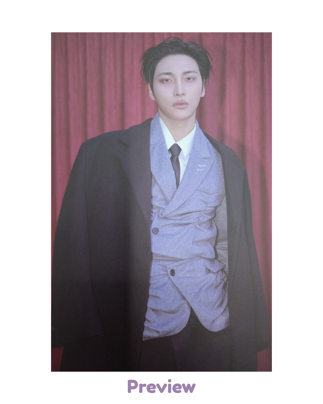 Seonghwa Photobook incl. Diary ver. Postcard Golden Hour part 5 ATEEZ