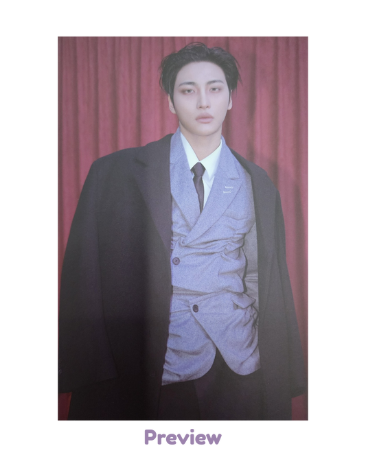 Seonghwa Photobook incl. Diary ver. Postcard Golden Hour part 5 ATEEZ