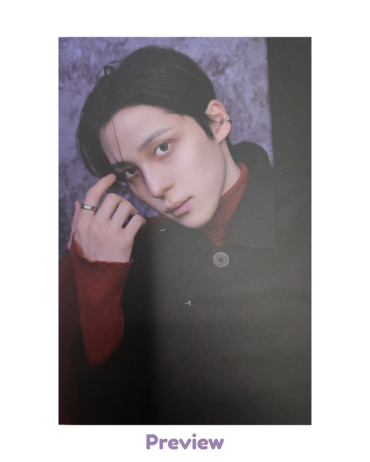 Yunho Photobook incl. Diary ver. Postcard Golden Hour part 5 ATEEZ