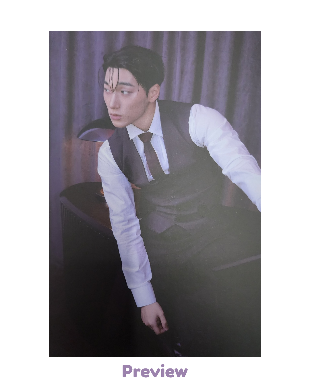 San Photobook incl. Diary ver. Postcard Golden Hour part 5 ATEEZ