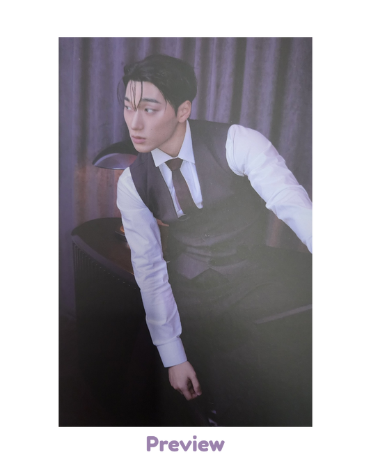 San Photobook incl. Diary ver. Postcard Golden Hour part 5 ATEEZ