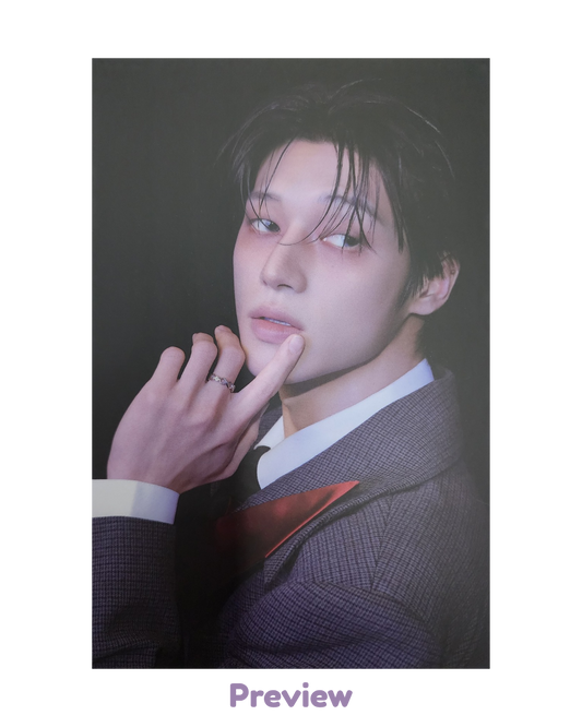 Wooyoung Photobook incl. Diary ver. Postcard Golden Hour part 5 ATEEZ