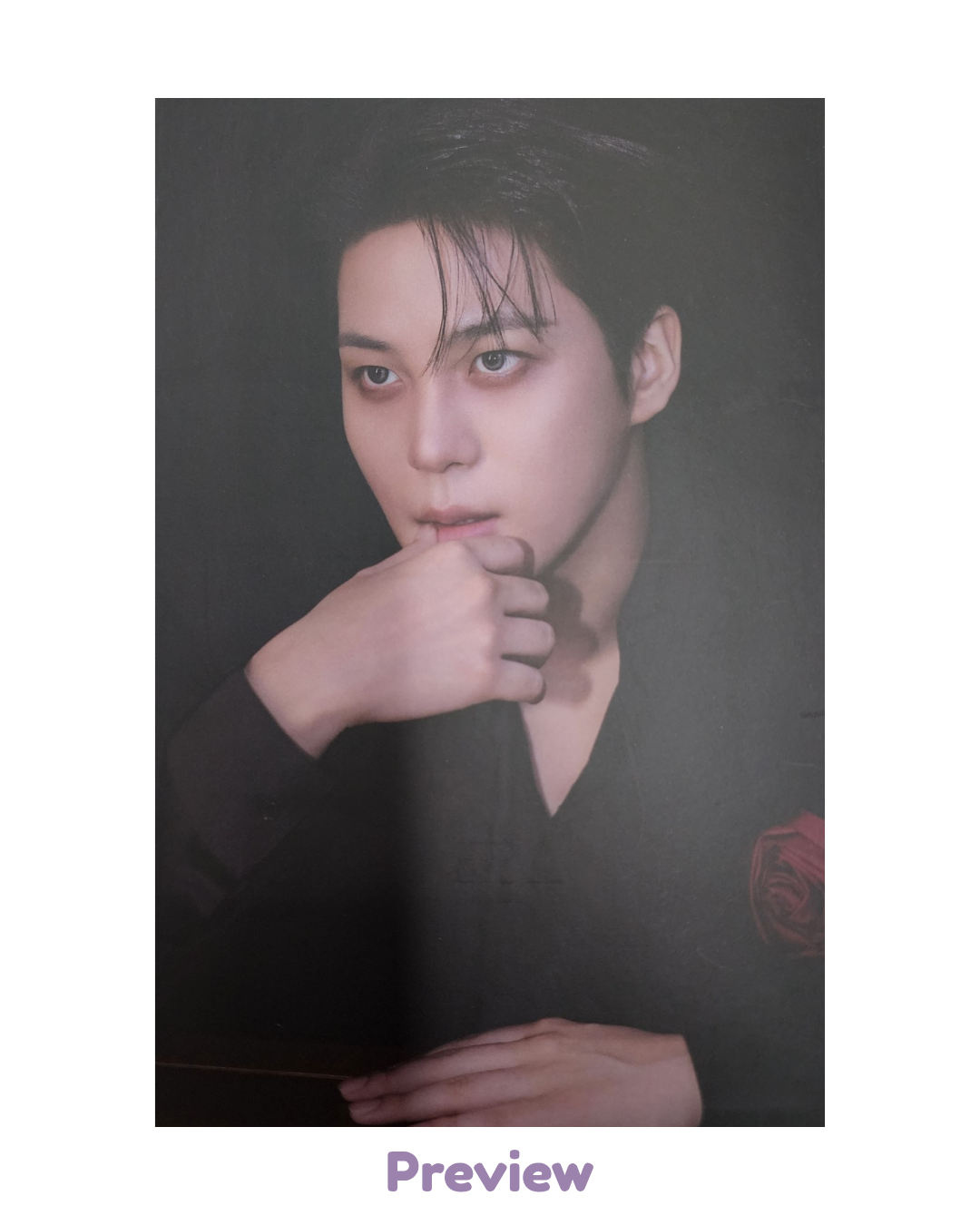 Jongho Photobook incl. Diary ver. Postcard Golden Hour part 5 ATEEZ