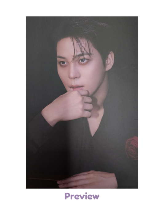 Jongho Photobook incl. Diary ver. Postcard Golden Hour part 5 ATEEZ