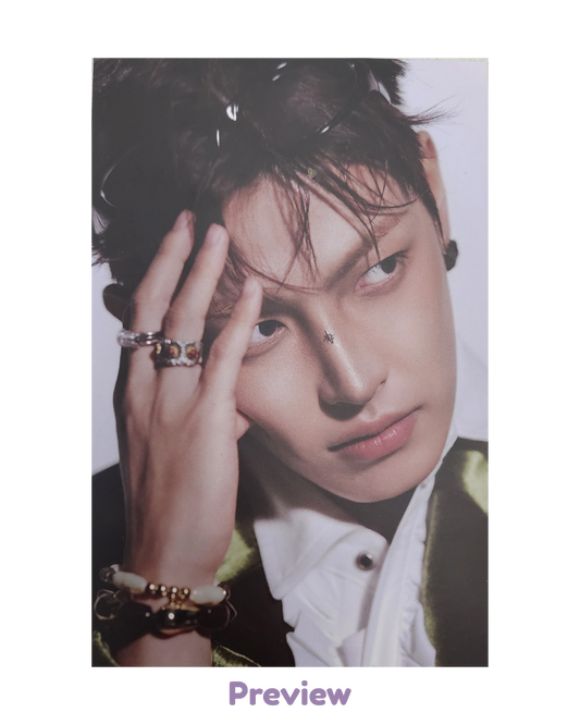 Hongjoong Photobook incl. A ver. Postcard Golden Hour part 5 ATEEZ