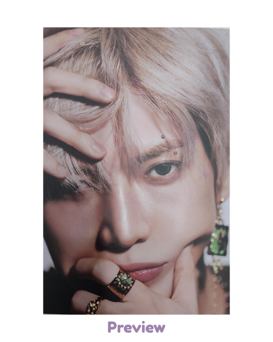 Yeosang Photobook incl. A ver. Postcard Golden Hour part 5 ATEEZ