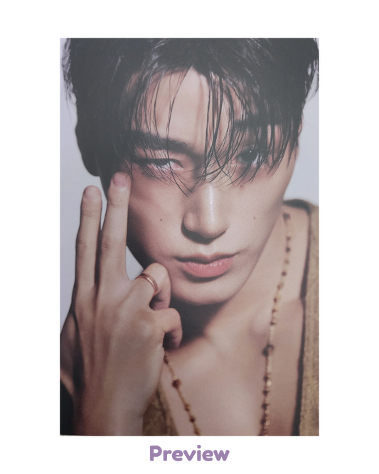 San Photobook incl. A ver. Postcard Golden Hour part 5 ATEEZ