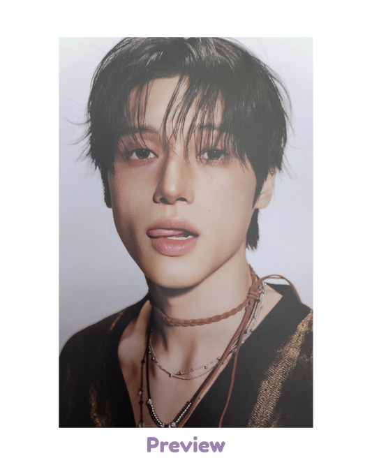 Wooyoung Photobook incl. A ver. Postcard Golden Hour part 5 ATEEZ