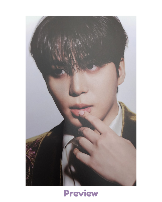 Jongho Photobook incl. A ver. Postcard Golden Hour part 5 ATEEZ