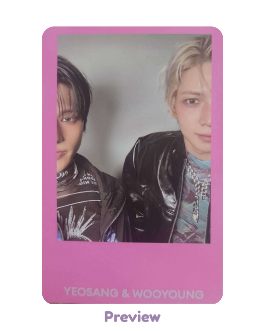 Yeosang Wooyoung Digipack incl. unit ver. 6 Golden Hour part 5 ATEEZ