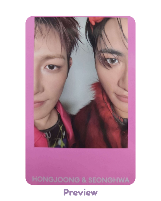 Hongjoong Seonghwa Digipack incl. unit ver. 6 Golden Hour part 5 ATEEZ
