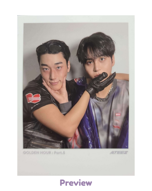San Jongho Digipack incl. unit ver. Polaroid Golden Hour part 5 ATEEZ
