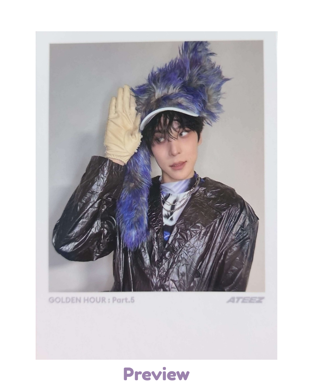Yunho Digipack incl. ver. Polaroid Golden Hour part 5 ATEEZ