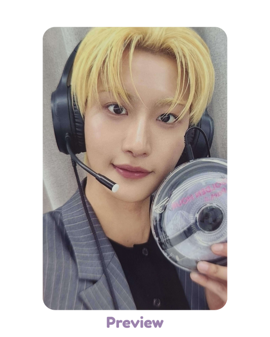 Seonghwa CD Player ver. POB Golden Hour part 5 ATEEZ