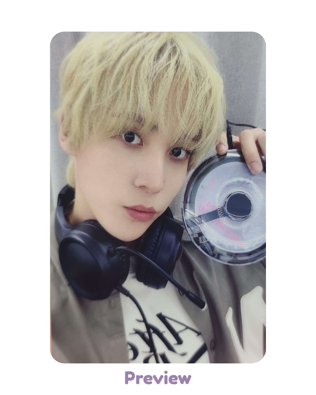 Yunho CD Player ver. POB Golden Hour part 5 ATEEZ