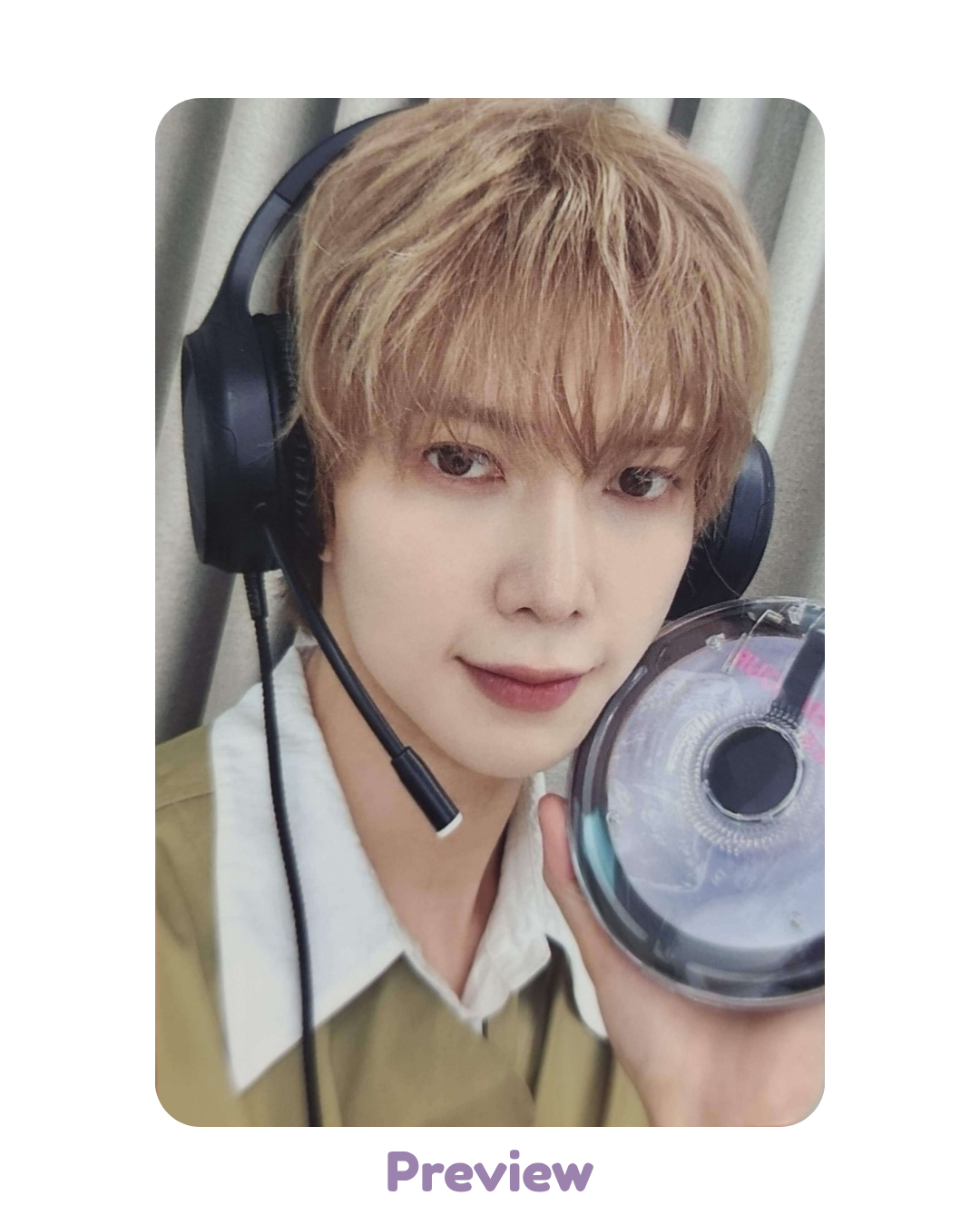 Yeosang CD Player ver. POB Golden Hour part 5 ATEEZ
