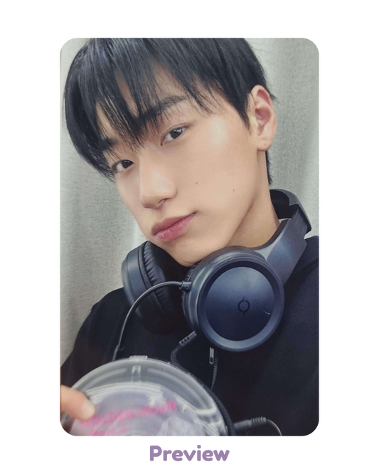 San CD Player ver. POB Golden Hour part 5 ATEEZ