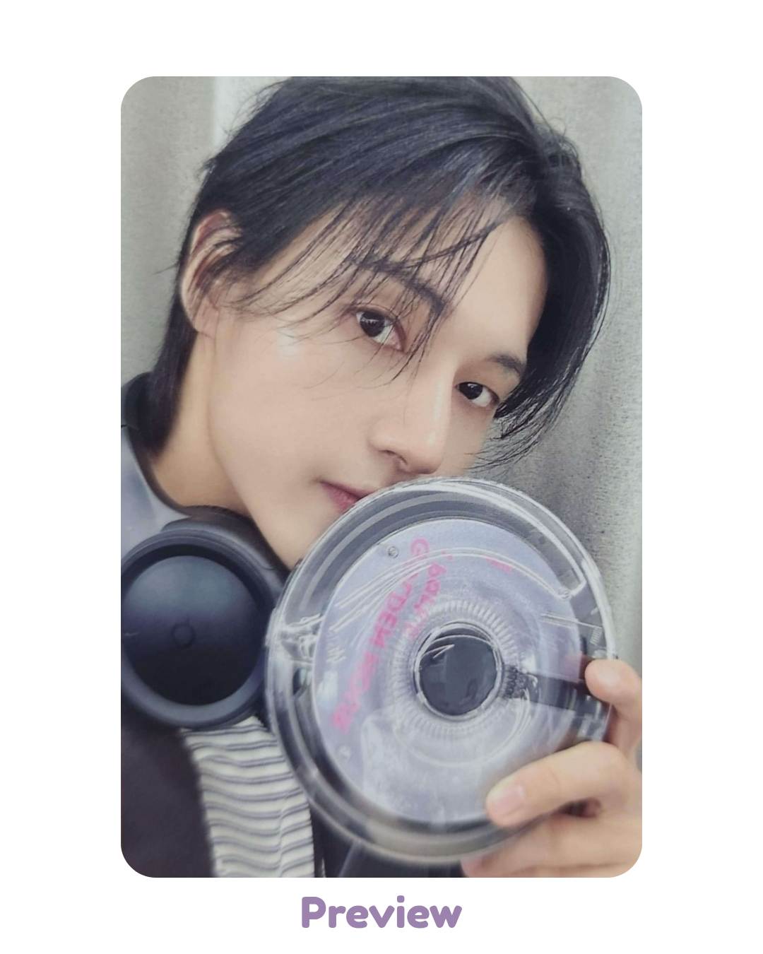 Wooyoung CD Player ver. POB Golden Hour part 5 ATEEZ
