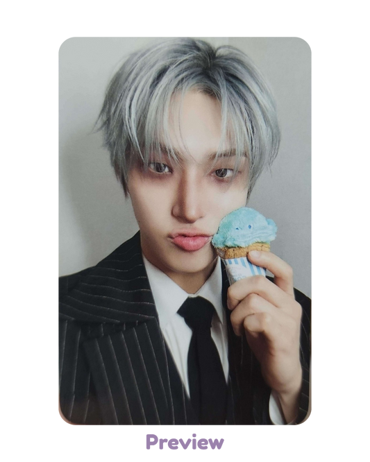 Mingi Soundwave 2.0 Ice Cream ver. Fansign Benefit Golden Hour part 5 ATEEZ