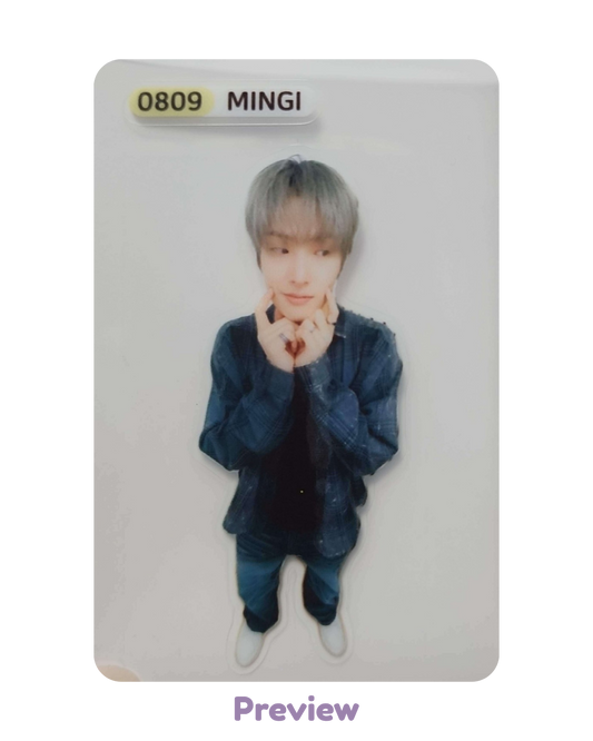 Mingi Hellolive 1.2 Bolchi Bread ver. POB sticker 3:1 Golden Hour part 5 ATEEZ