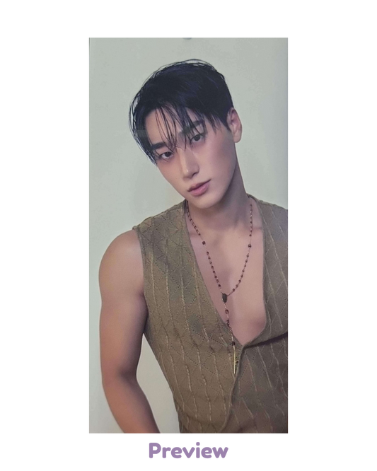 San Apple Music 1.2 Bookmark ver. POB 3:1 Golden Hour part 5 ATEEZ