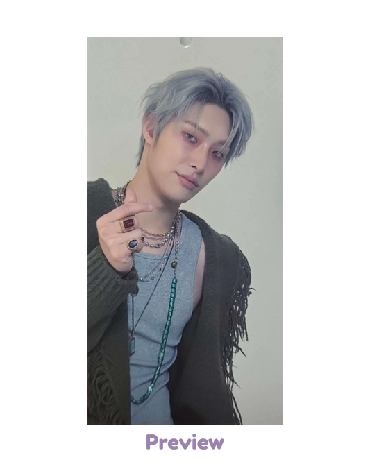 Mingi Apple Music 1.2 Bookmark ver. POB 3:1 Golden Hour part 5 ATEEZ