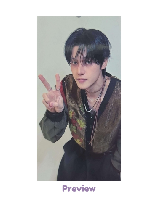 Wooyoung Apple Music 1.2 Bookmark ver. POB 3:1 Golden Hour part 5 ATEEZ