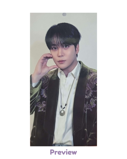 Jongho Apple Music 1.2 Bookmark ver. POB 3:1 Golden Hour part 5 ATEEZ