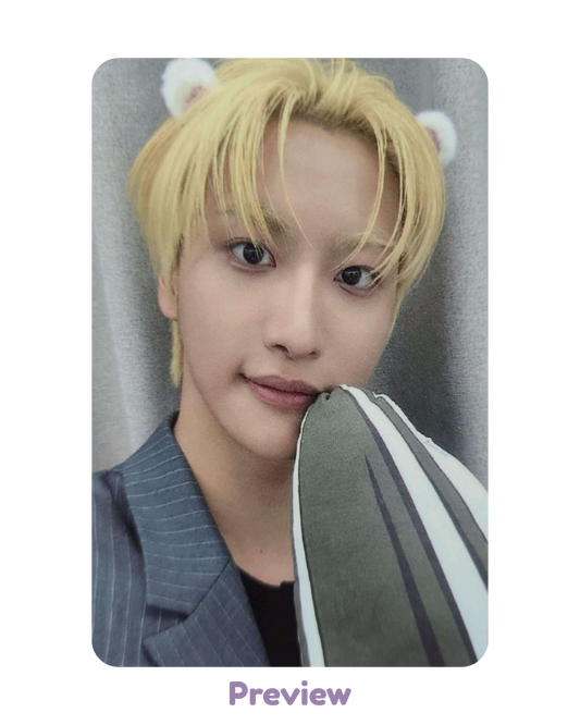 Seonghwa Apple Music 2.0 Hamsteez ver. Fansign Benefit Golden Hour part 5 ATEEZ