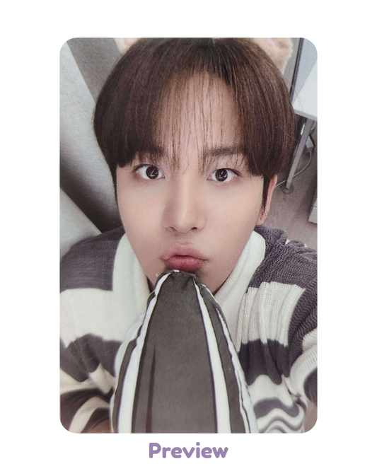 Jongho Apple Music 2.0 Hamsteez ver. Fansign Benefit Golden Hour part 5 ATEEZ