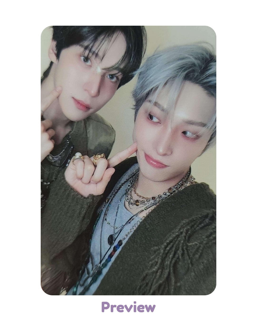 Yunho Mingi Dear My Muse 1.2 Unit ver. POB Golden Hour part 5 ATEEZ