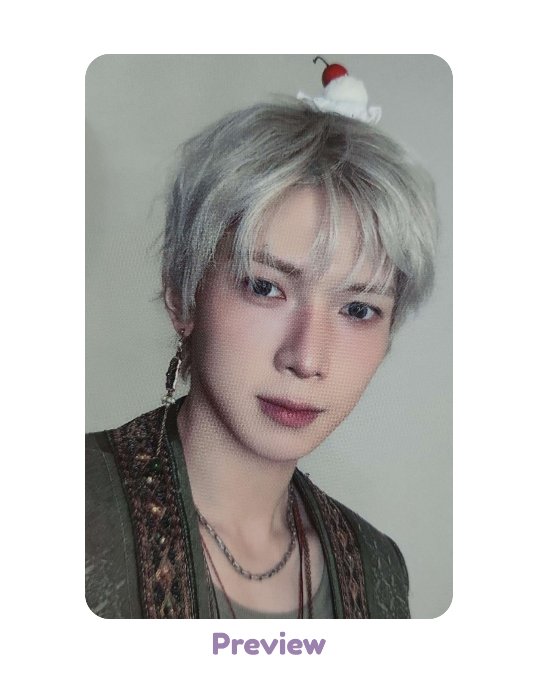 Yeosang NY Music 1.0 Cherry Cake ver. POB Golden Hour part 5 ATEEZ