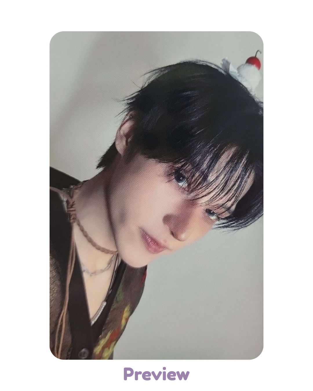 Wooyoung NY Music 1.0 Cherry Cake ver. POB Golden Hour part 5 ATEEZ