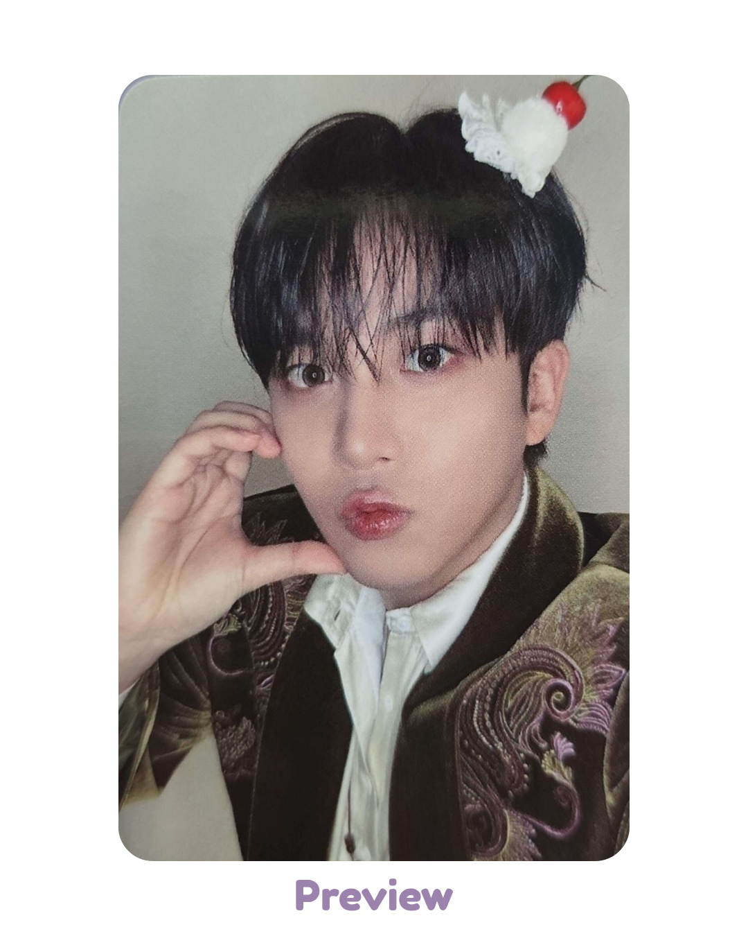 Jongho NY Music 1.0 Cherry Cake ver. POB Golden Hour part 5 ATEEZ