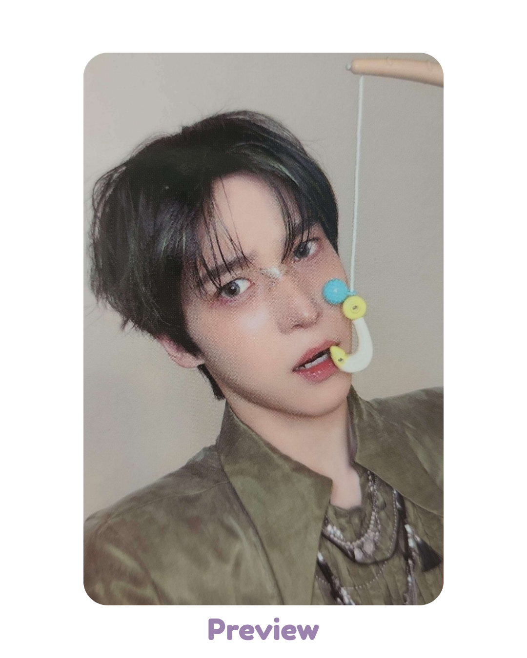 Yunho Fromm 1.1 Fisherman ver. POB Golden Hour part 5 ATEEZ