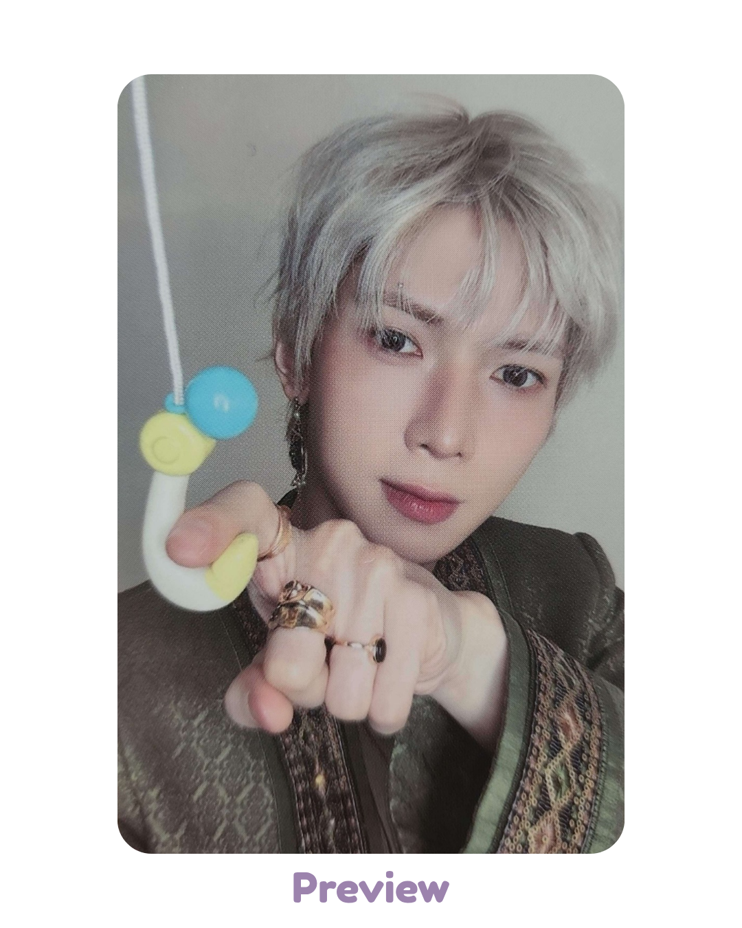 Yeosang Fromm 1.1 Fisherman ver. POB Golden Hour part 5 ATEEZ
