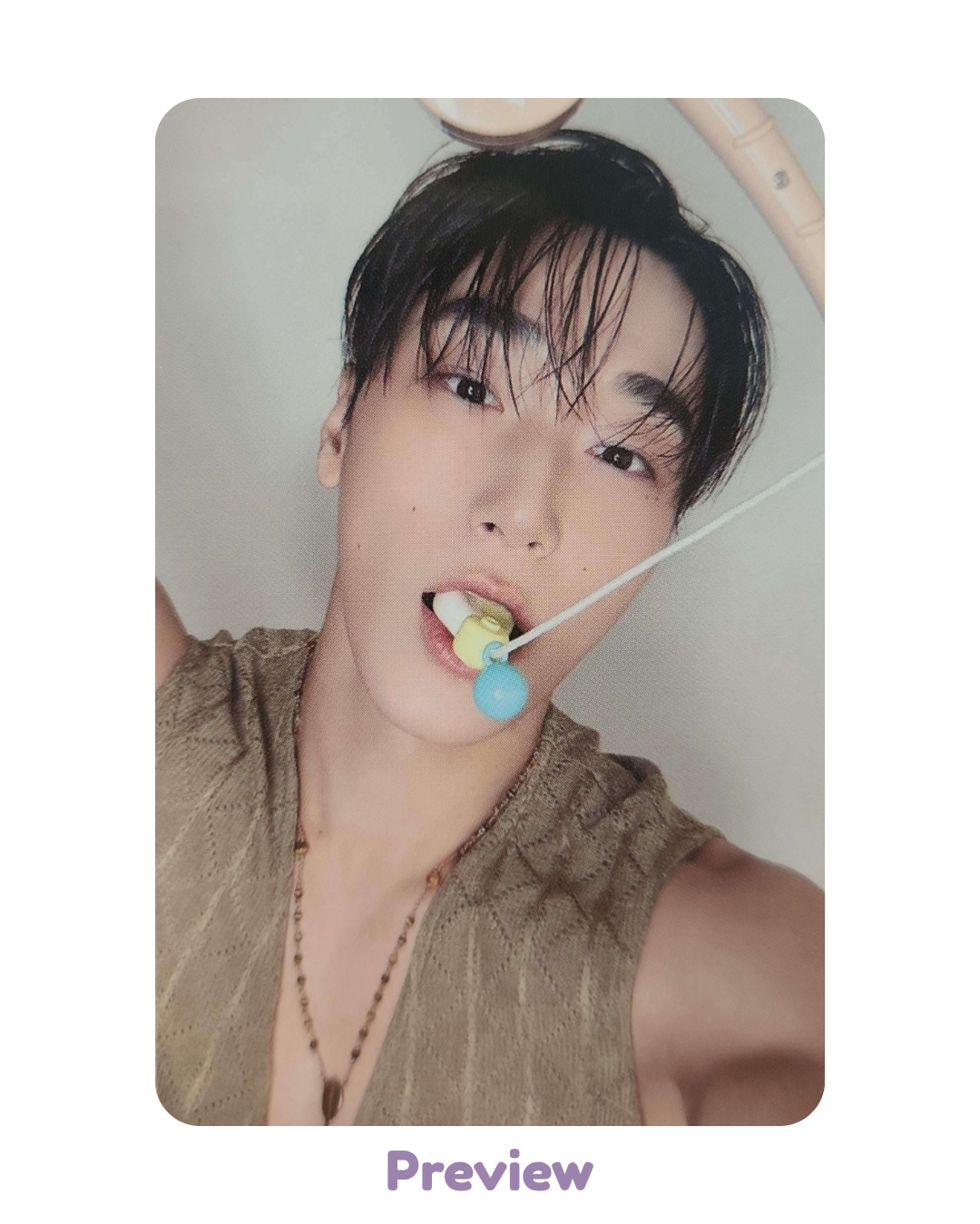 San Fromm 1.1 Fisherman ver. POB Golden Hour part 5 ATEEZ
