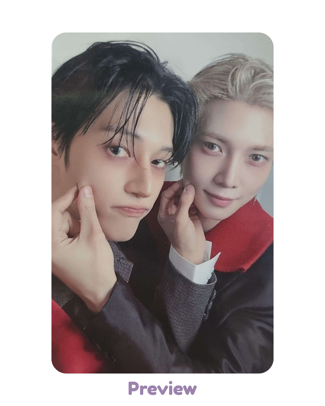 Yeosang Wooyoung Fromm 1.4 Cheek Pinch ver. POB unit Golden Hour part 5 ATEEZ