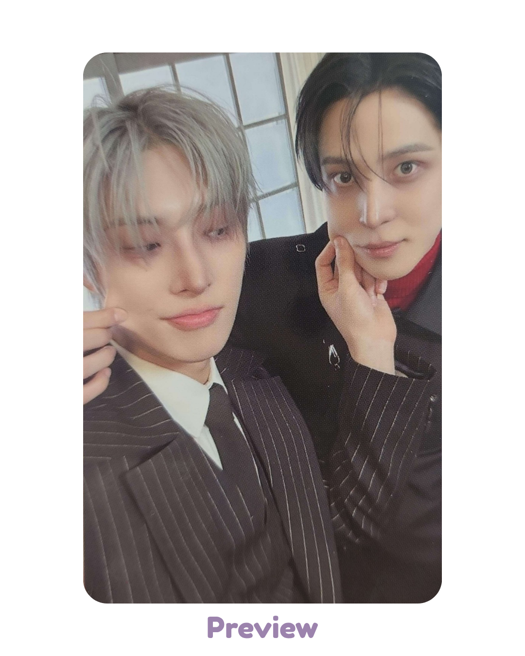Yunho Mingi Fromm 1.4 Cheek Pinch ver. POB unit Golden Hour part 5 ATEEZ