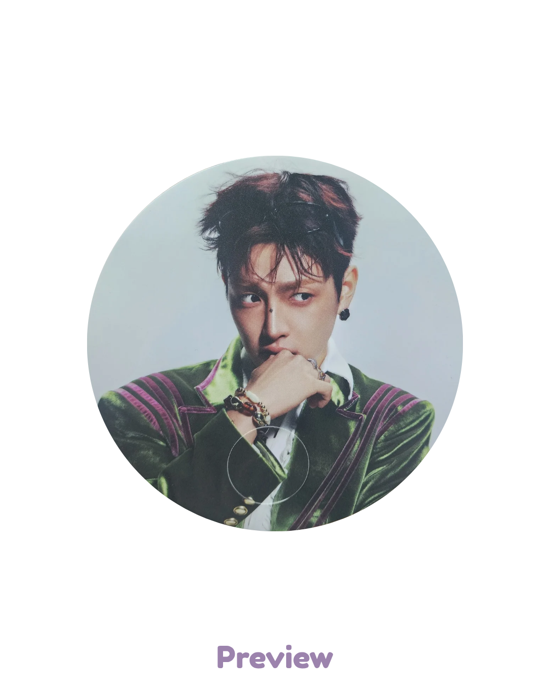 Hongjoong Fromm 1.2 Handfan Summer ver. POB 3:1 Golden Hour part 5 ATEEZ