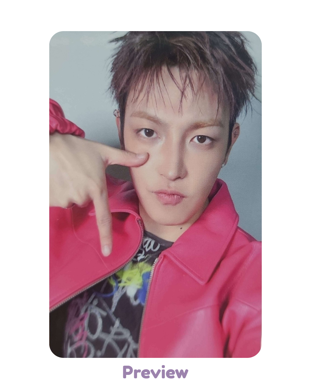 Hongjoong Fromm 1.3 Sulking ver. POB Golden Hour part 5 ATEEZ