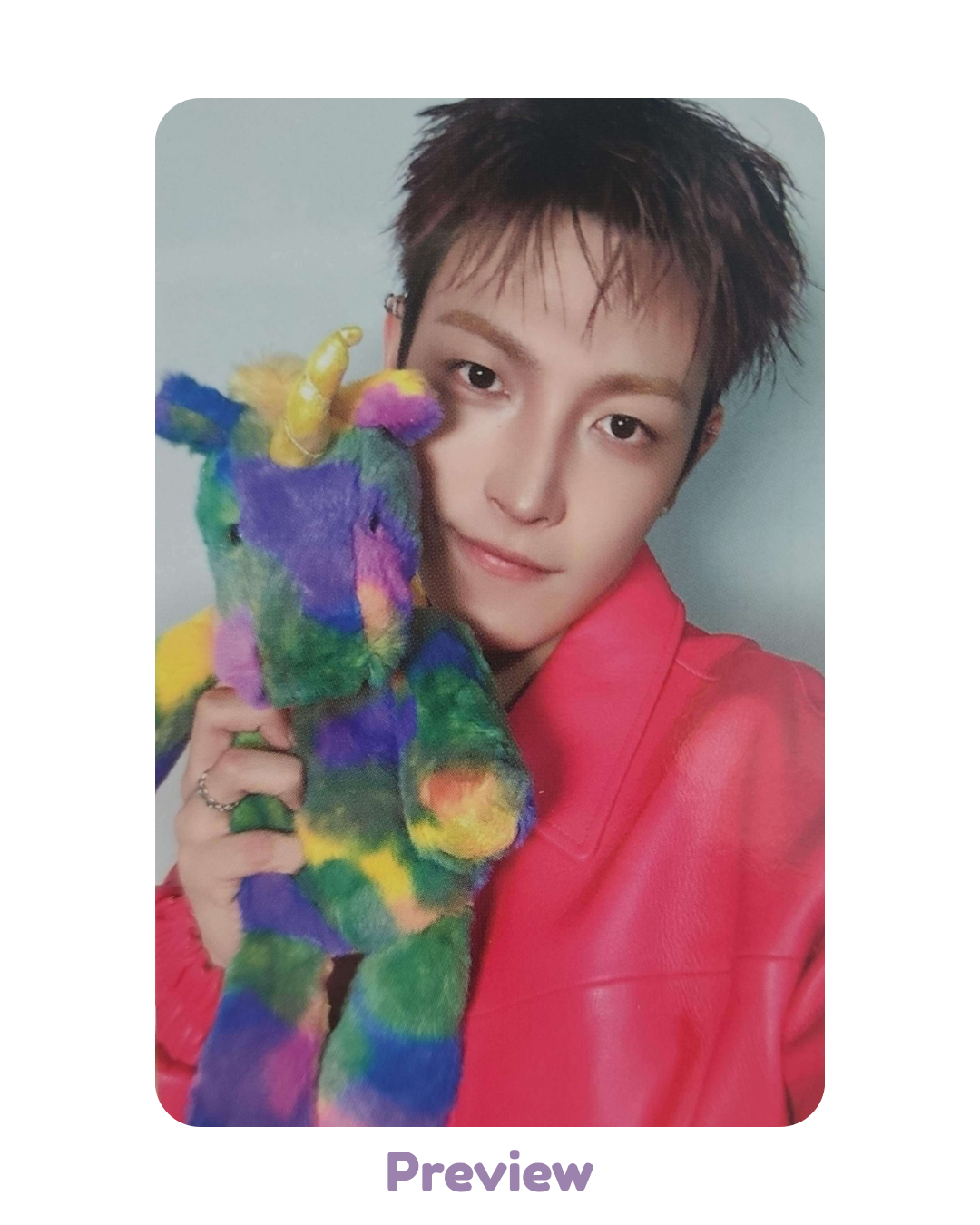Hongjoong Fromm 2.1 Unicorn ver. Fansign Benefit Golden Hour part 5 ATEEZ