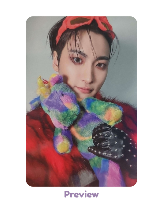 Seonghwa Fromm 2.1 Unicorn ver. Fansign Benefit Golden Hour part 5 ATEEZ