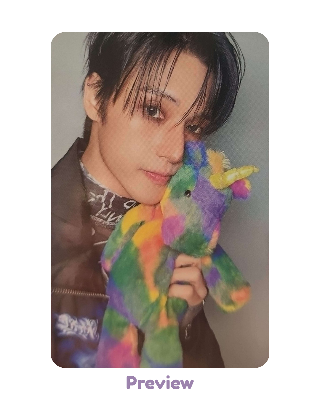 Wooyoung Fromm 2.1 Unicorn ver. Fansign Benefit Golden Hour part 5 ATEEZ
