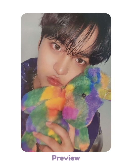 Jongho Fromm 2.1 Unicorn ver. Fansign Benefit Golden Hour part 5 ATEEZ