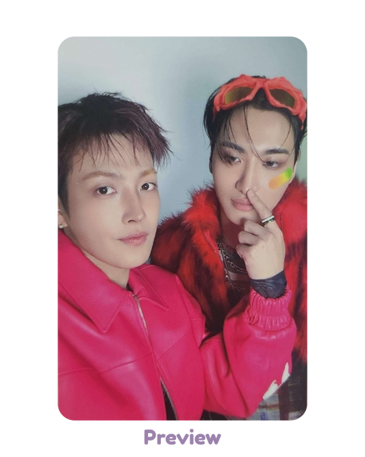 Hongjoong Seonghwa Fromm 2.2 Nose Ding-dong ver. unit Fansign Benefit Golden Hour part 5 ATEEZ