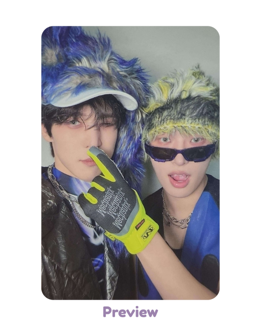Yunho Mingi Fromm 2.2 Nose Ding-dong ver. unit Fansign Benefit Golden Hour part 5 ATEEZ
