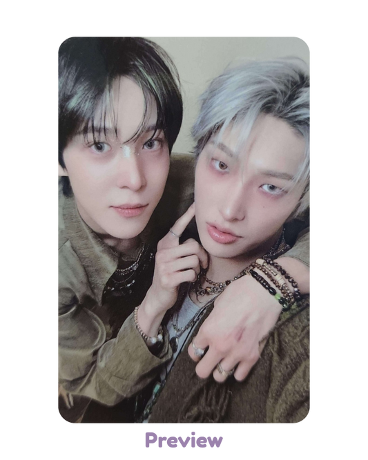 Yunho Mingi Toktoq 1.3 Cheek Poke ver. POB unit Golden Hour part 5 ATEEZ