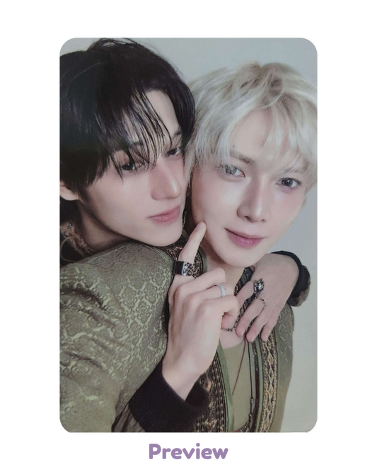 Yeosang Wooyoung Toktoq 1.3 Cheek Poke ver. POB unit Golden Hour part 5 ATEEZ